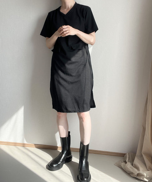 ビッグシルエットワンピース